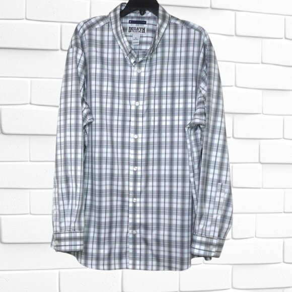 Duluth Trading Co. (XL) Men's Plaid Long Sleeve Shirt - Picture 2 of 3